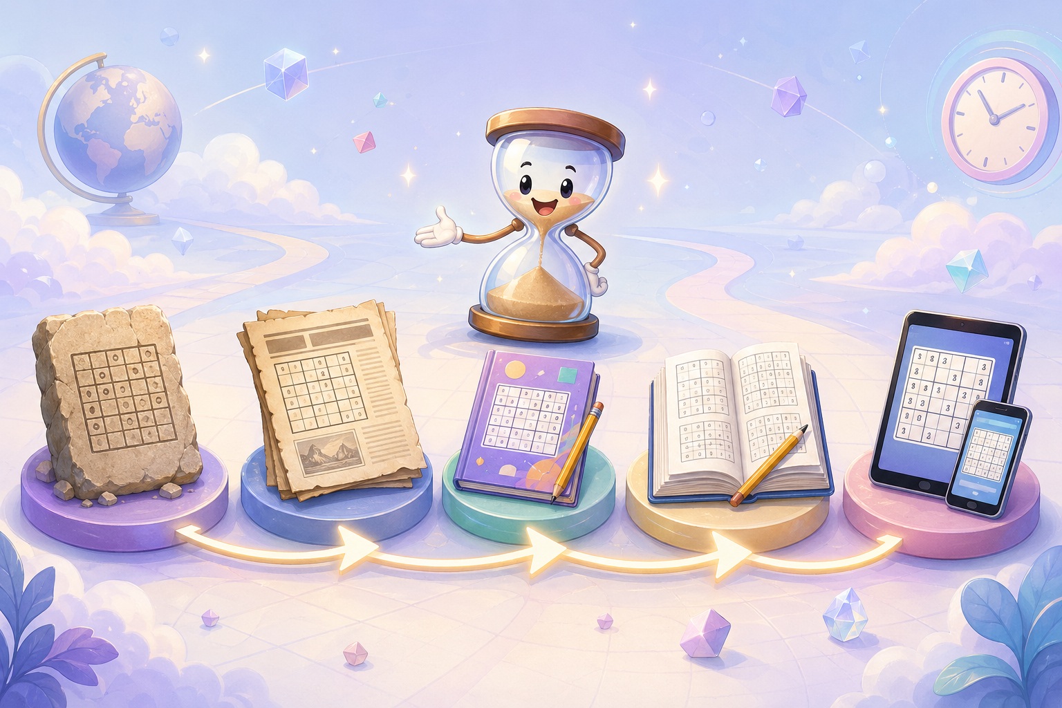 History of Sudoku timeline from Number Place to modern online puzzles