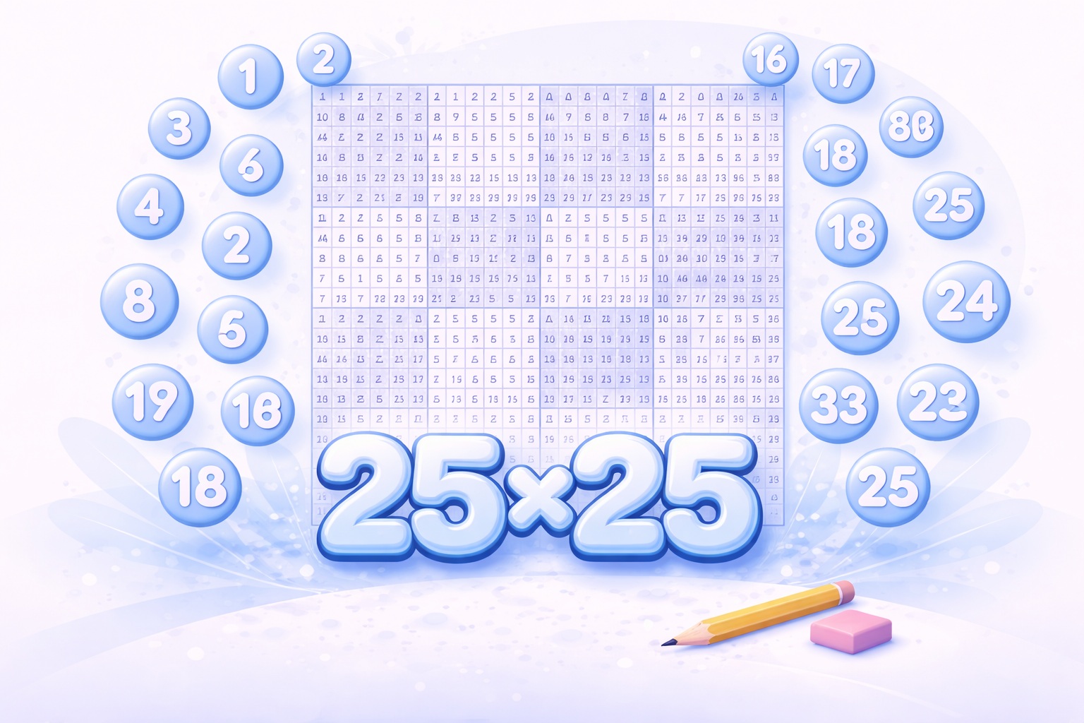 25x25 Sudoku grid with 5x5 boxes