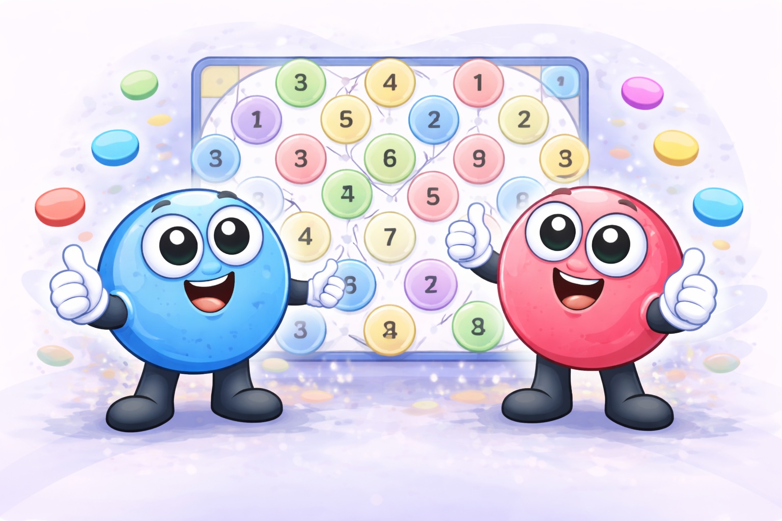 Circle Sudoku circular grid with concentric rings and wedge sectors