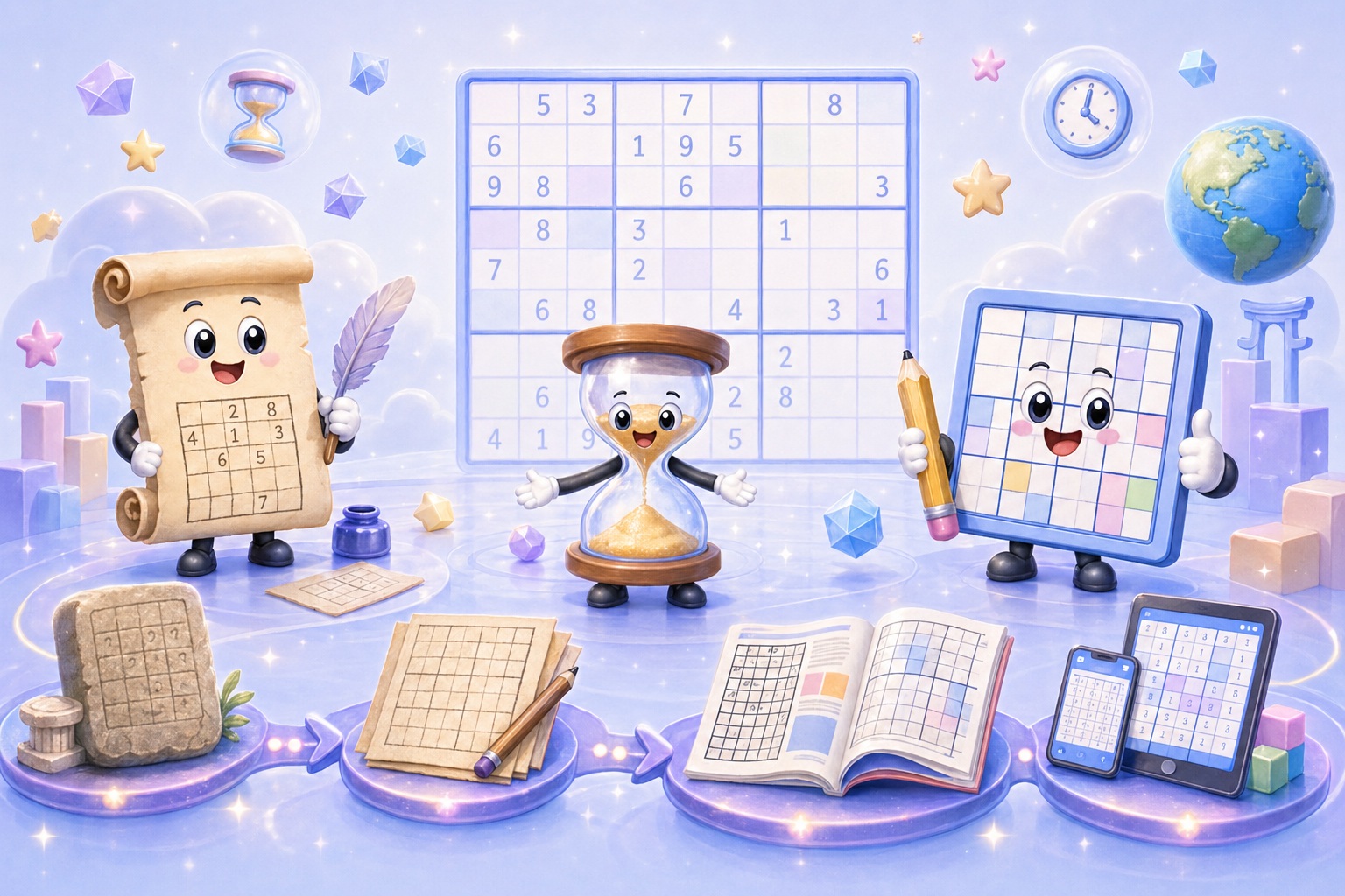 Geschichte des Sudoku: Ursprung, Zeitleiste und weltweiter Erfolg