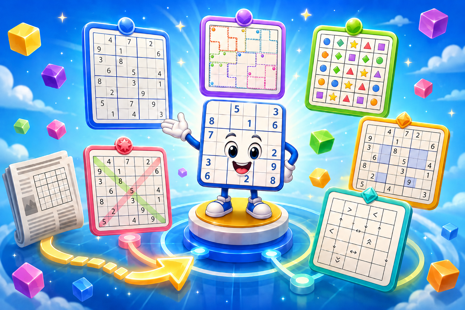 Leitfaden zu New York Times Sudoku Alternativen mit mehreren Sudoku-Gittern und Varianten